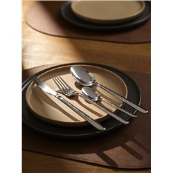 Набор столовых приборов Pure, серебристые глянцевые, 16 пред.