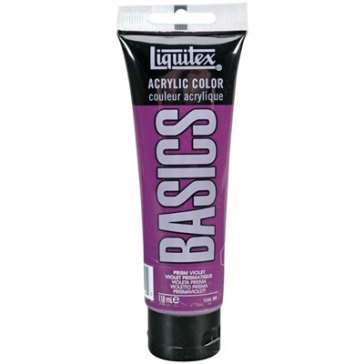Краска акриловая художественная Liquitex "Basics", 118мл, туба, 391 фиолетовый спектральный