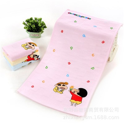 Double-layer gauze crayons, children's sweat towel, wholesale