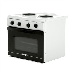 Эл.плита Мечта 221Ч белая, 3,2кВт,2конф,жароч.шкаф