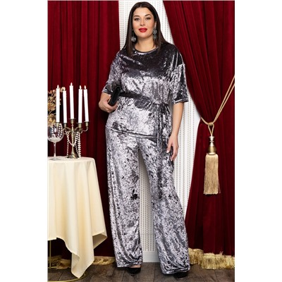 Брюки Таинственное очарование (серо-бежевые) Б14682-25М