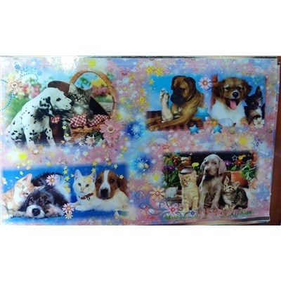 Наклейки Собачки или свинки, 5 видов