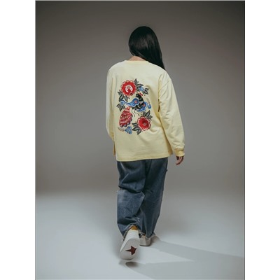 Свитшот Русь жёлтый Лт