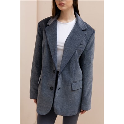 Пиджак Cherire 7261 серо-голубой