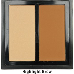 Пудра O.TWO.O Naked Black Gold Contour Duo Highlight & Brown № 4 2*6 g