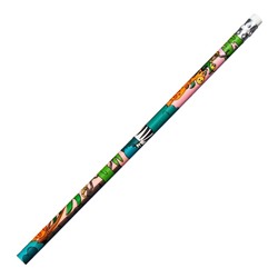 Карандаш чернографитный Calligrata «Зверушки», НВ, с ластиком, корпус круглый