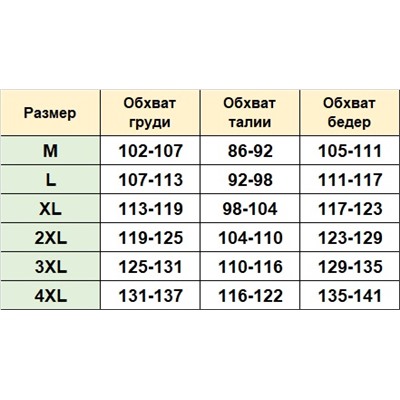 Купальник большого размера К520