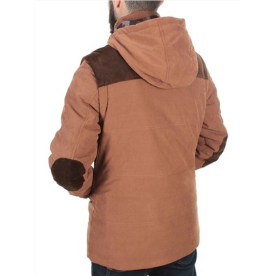 J830111 TAUPE/CAMEL  Куртка-жилет мужская зимняя NEW B BEK (150 гр. холлофайбер)