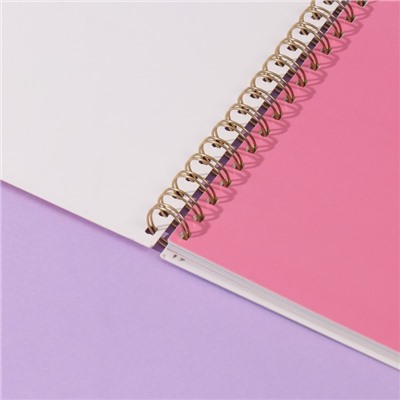 Фотоальбом на спирали 20 листов «Палитра», объёмный элемент и 4 вкладки, 24×24 см