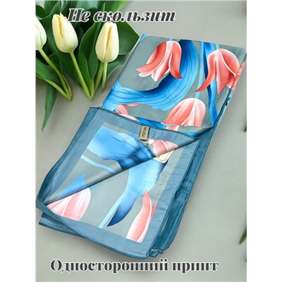 Платок шелковый "Тюльпаны" Арт 9062/9