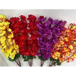 Цветы искусственные декоративные Сакура (7 веток 70 цветков) 55 см