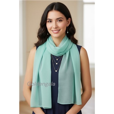 Шарф шифоновый однотонный Арт 0984/16