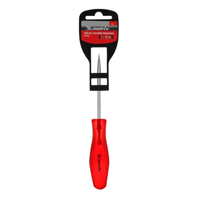 Шило хозяйственное, круглое 4x75 мм Matrix