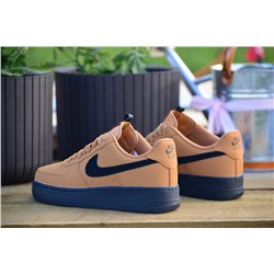 Найк Аир Форс 1 из натуральной плотной кожи