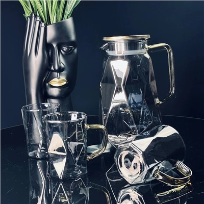 160-259 Набор графин 1700мл и 6 стаканов в под.уп.(х8)