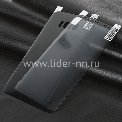 Комплект гибких стекол для  Samsung Galaxy Note 8  (черный)