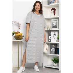 Платье Ривьера (серое) П13866-1М