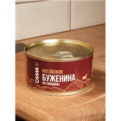 Буженина сто ж/б 325гр.Алтайская Сила