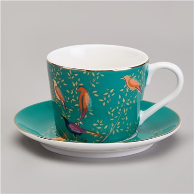 КОФЕЙНЫЙ НАБОР LEFARD "GOLDEN BIRDS" НА 2 ПЕР. 4 ПР. 120 МЛ (КОР=12НАБ.)