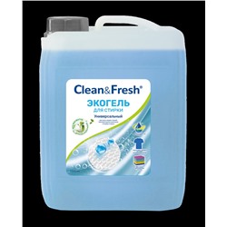 Гель для стирки Clean & Fresh универсальный 5л