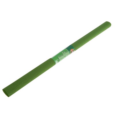 Бумага креповая поделочная гофро Koh-I-Noor 50 x 200 см 9755/20 оливковый, в рулоне