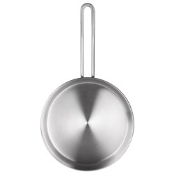 СКОВОРОДА AGNESS PROFESSIONAL 24Х6 СМ, 2,6 Л ВЫСОКОКАЧЕСТВЕННАЯ НЕРЖ СТАЛЬ 18/10 ИНДУКЦИОННОЕ ДНО