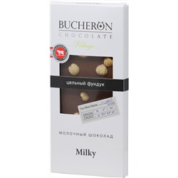 BUCHERON. Village. Молочный с цельным фундуком 85 гр. карт.упаковка