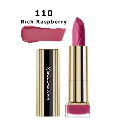1 MaxFactor помада увлажняющая Elixir NEW т.110 rich raspberry