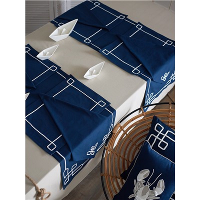 Салфетка под приборы Navy story из коллекции Sea treasures, 33х48 см
