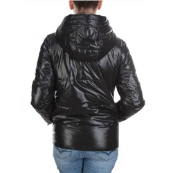 8266 BLACK Куртка демисезонная женская BAOFANI (100 гр. синтепон)