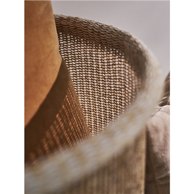 Корзина для хранения Sustainable collection, Ø37х52 см, бежевая