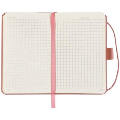 Бизнес-блокнот А6, 194л., Faber-Castell, матовая ламинация, тиснение ВД-лаком, цвет дымчато-розовый