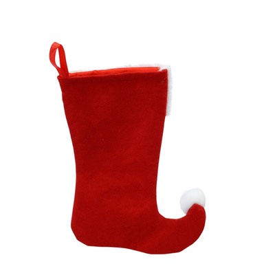 Носок для подарков «Волшебство. Ёлочка с подарками», 18×25 см, красный