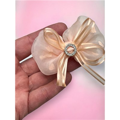 Бантик на эластичной резинке 2 шт Арт РД12 /4