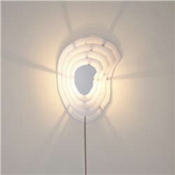 Светильник настенный Fluid, 32х44 см, морская пена