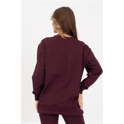 Джемпер женский 23-415L3-33 т.сливовый