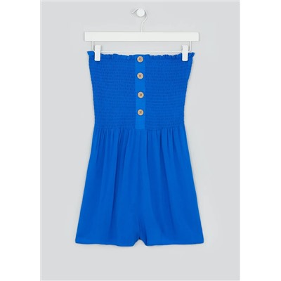 Crinkle Bandeau Playsuit