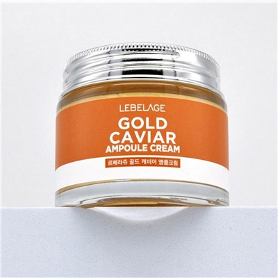 Lebelage Антивозрастной ампульный крем с экстрактом икры / Ampoule Cream Gold Caviar, 70 мл