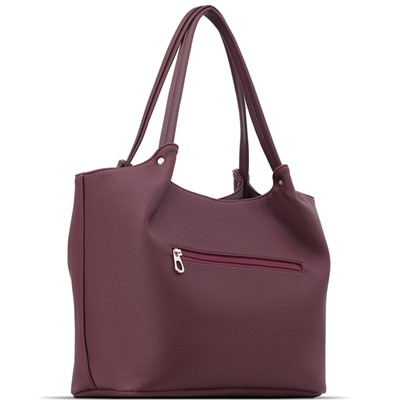 Женская сумка экокожа Richet 2535-08 Бордовый microfiber