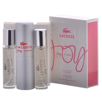 Lacoste Joy Of Pink edt 3*20 ml