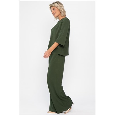 Костюм трикотажный Альберта (темно-зеленый) К14342-10М