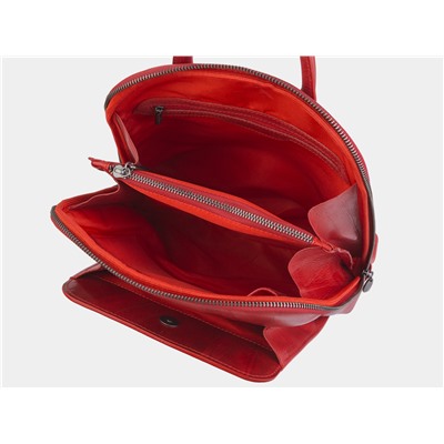 Красный кожаный рюкзак из натуральной кожи «R0023 Red»