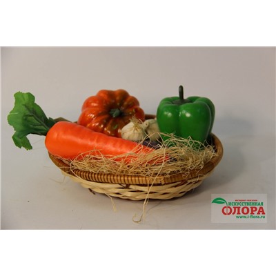 Набор овощей в корзинке (малый)