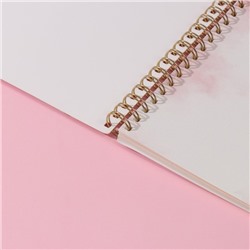 Фотоальбом на спирали 20 листов «Наша любовь», объёмный элемент и 4 вкладки, 24×24 см