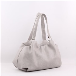 Сумка 285 итальянский светло-серый