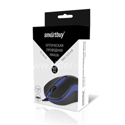 Мышь проводная Smartbuy ONE 329 (черный/синий)