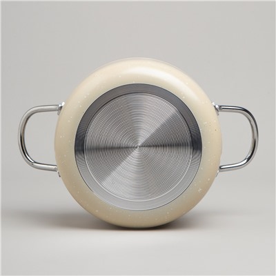 КАСТРЮЛЯ AGNESS С АНТИП. ПОКР.  И СТЕКЛ. КРЫШКОЙ 950 МЛ, 14*7 СМ