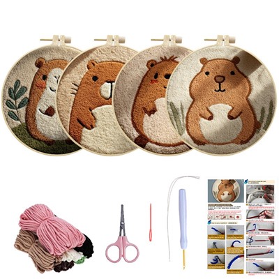 PUNCH Набор для творчества ковровая вышивка 948569876659-1