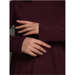 Лонгслив "Классик" Бордо