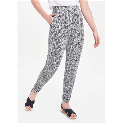 Ditsy Print Harem Trousers
